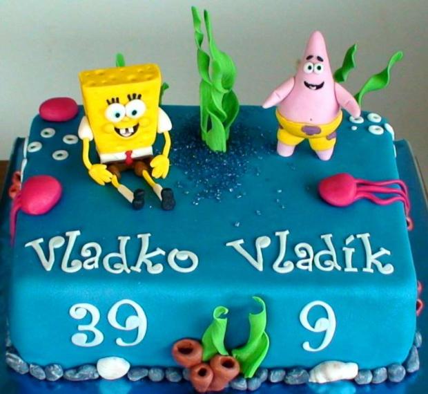 sponge bob, torta, Rozprávkové torty sponge bob, torta, Rozprávkové torty, zeronka, 1