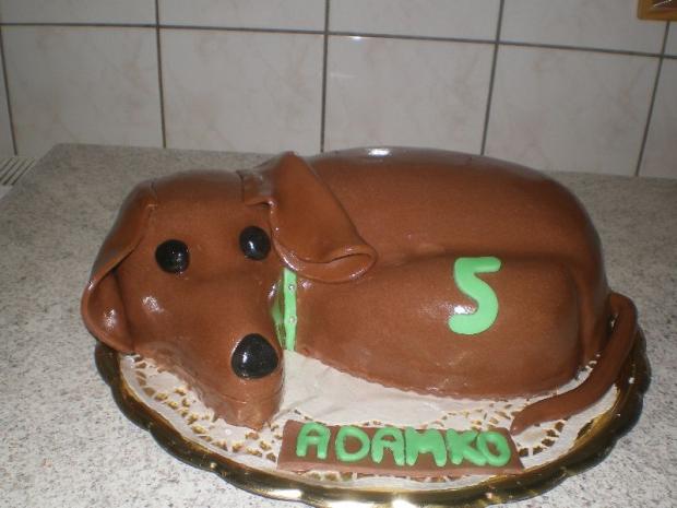psík, torta, Torty so zvieratkami, Cukraren Jadranka, 1