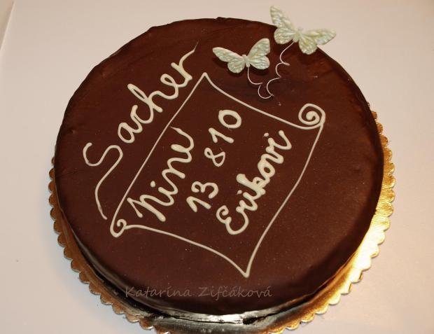 sacher torta, torta, Čokoládové torty, Katarina139, 1