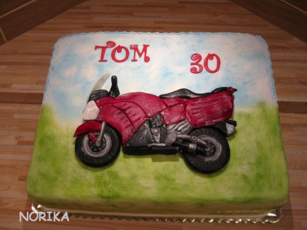 Motorka, torta, Narodeninové torty, norika, 1
