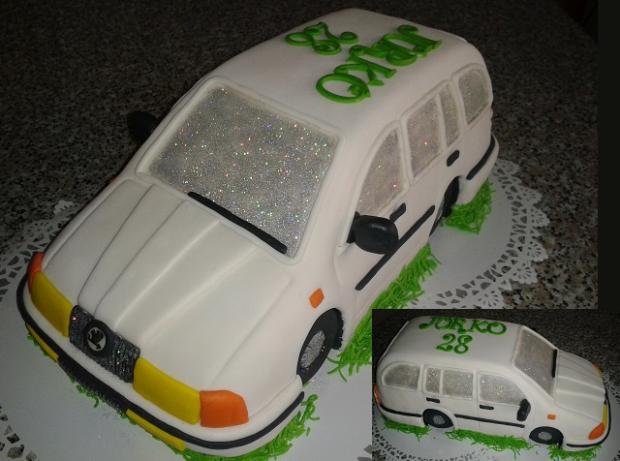 škodovka kombi, torta, Narodeninové torty, Alois, 1