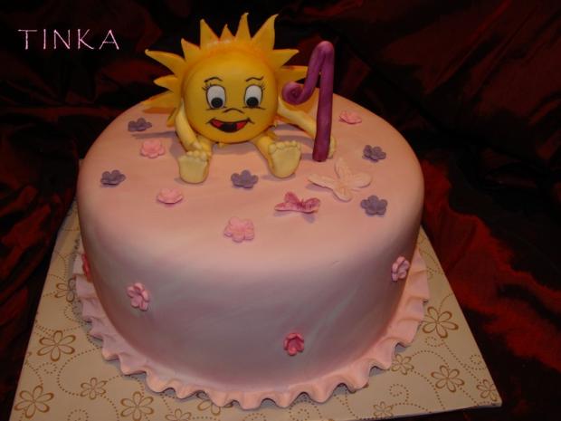 Slniečko..., torta, Ostané torty pre deti, Tinka, 1