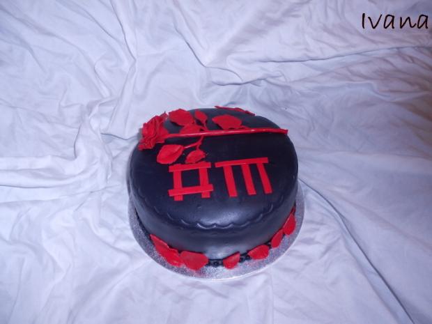 Depeche mode, torta, Narodeninové torty, Ivana111111, 1