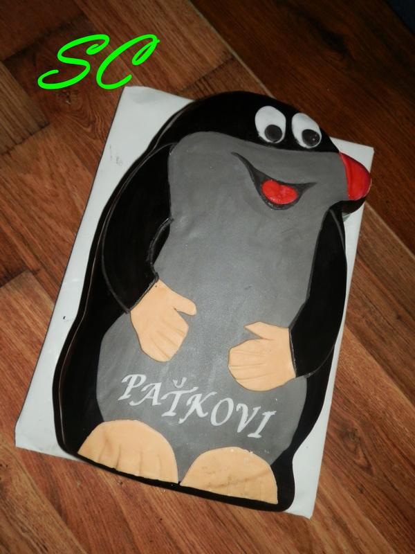 krtko, torta, Rozprávkové torty, sslavica, 1