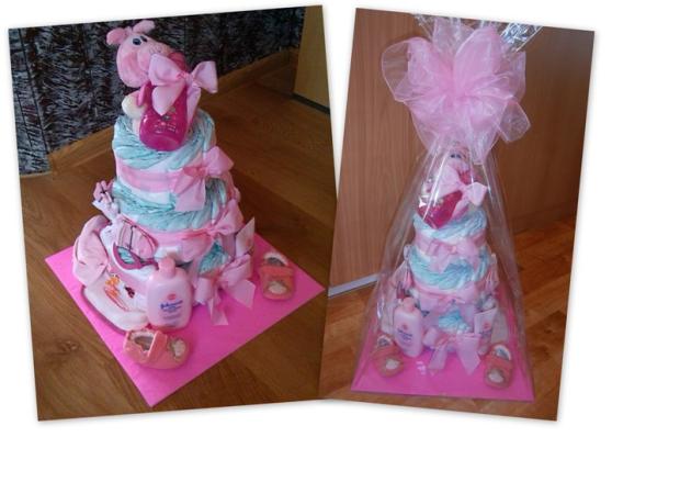 plienkova torta pre klarku, torta, Netradičné torty, ala235, 1