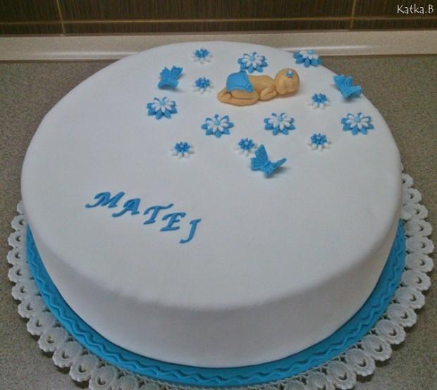 na krstiny, torta, Torty na krstiny, katuska29, 1