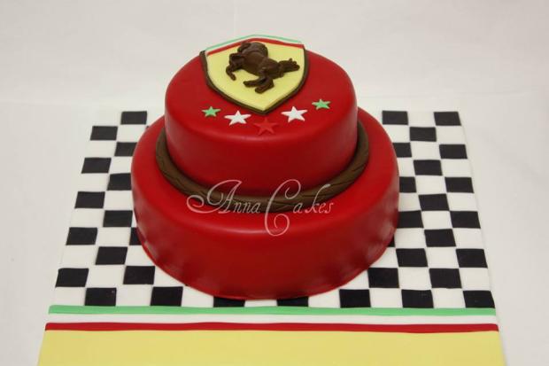 Ferrari, torta, Torty autíčka, vláčiky Ferrari, torta, Torty autíčka, vláčiky, Lillyyyyyy, 1