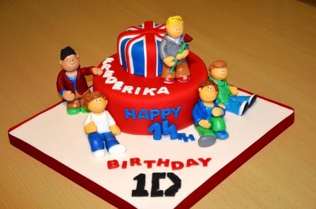 ONE DIRECTION torta, torta, Ostané torty pre deti, katarina., 1