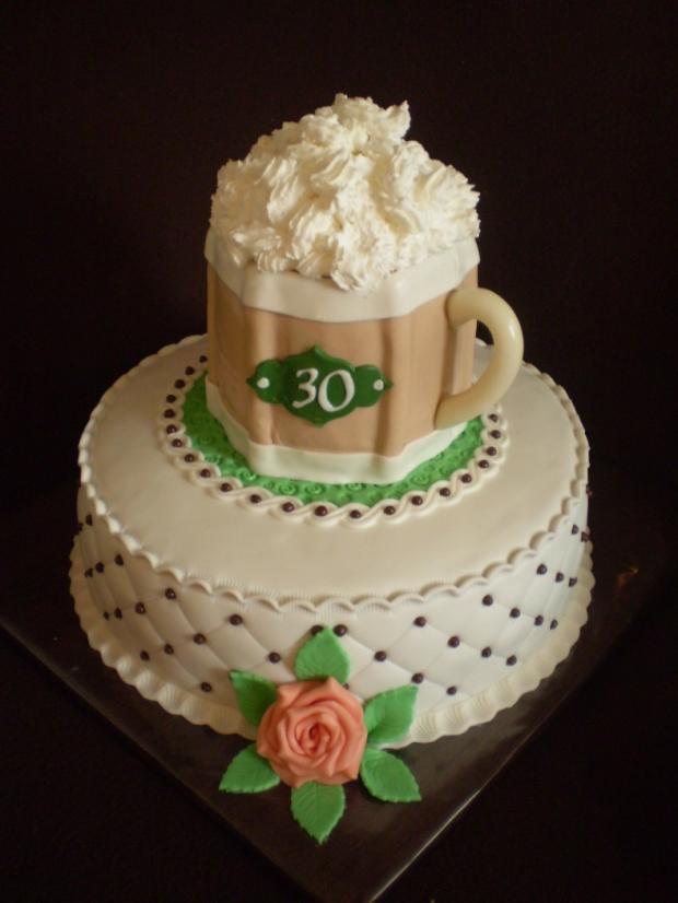 pivečko na 30-tku, torta, Narodeninové torty pivečko na 30-tku, torta, Narodeninové torty, , 1