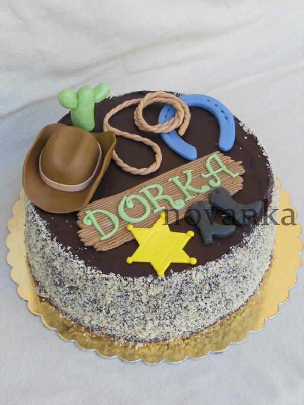Western, torta, Ostané torty pre deti Western, torta, Ostané torty pre deti, novanka, 1