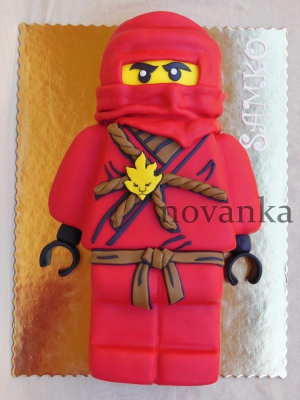 Červený Ninjago, torta, Ostané torty pre deti Červený Ninjago, torta, Ostané torty pre deti, novanka, 1