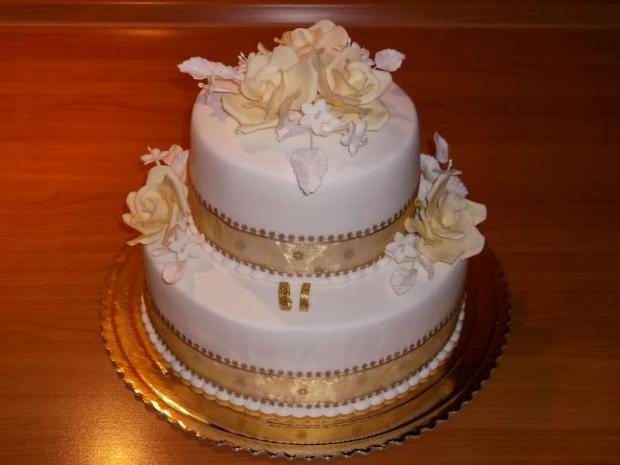 svadobná, torta, Svadobné torty, Macka, 1