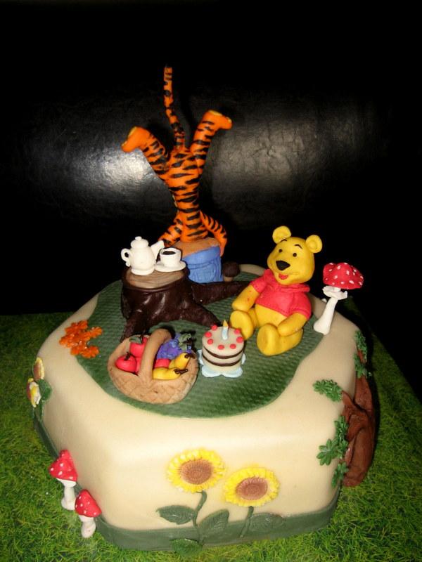Macko PU, torta, Rozprávkové torty Macko PU, torta, Rozprávkové torty, babka Katka, 1