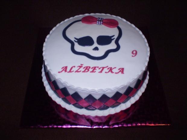 monster high pre Alžbetku, torta monster high pre Alžbetku, torta, , 1