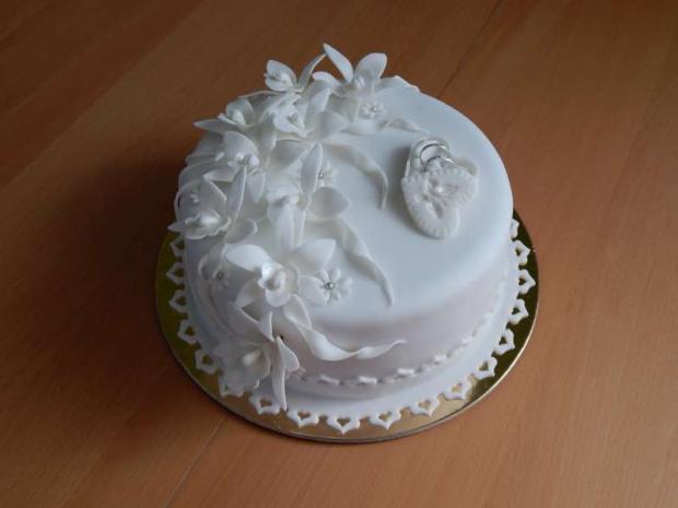 Svadobná biela, torta, Svadobné torty, Lubka212, 1