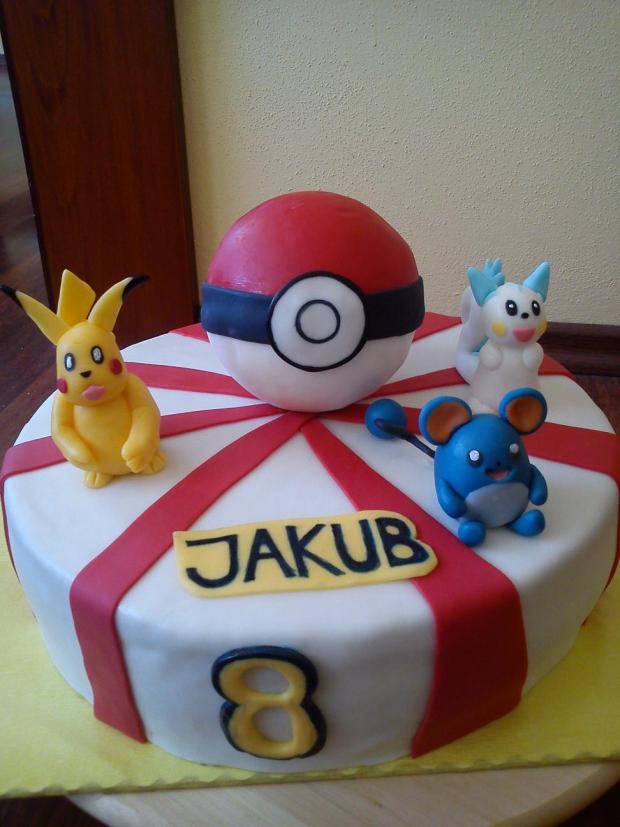 pokemon, torta, Rozprávkové torty, Ditulka, 1