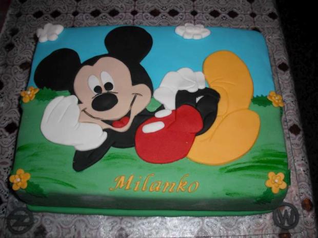 mickey mouse, torta, Rozprávkové torty, ErikaR, 1