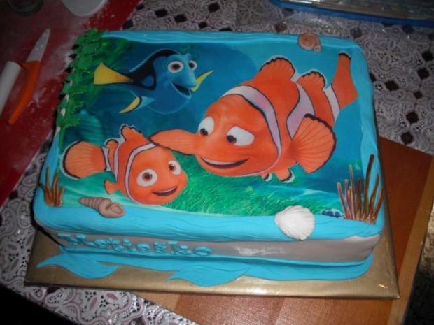 Nemo, torta, Rozprávkové torty, ErikaR, 1