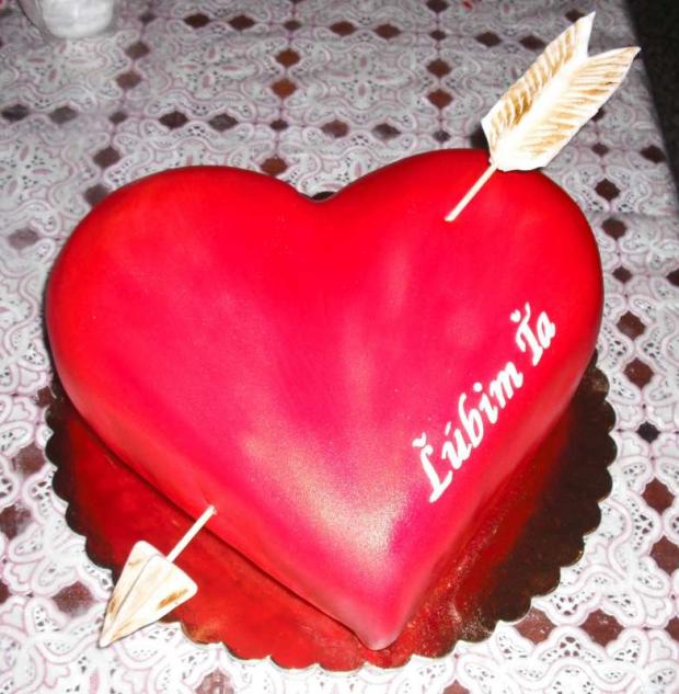 srdce, torta, Netradičné torty srdce, torta, Netradičné torty, ErikaR, 1