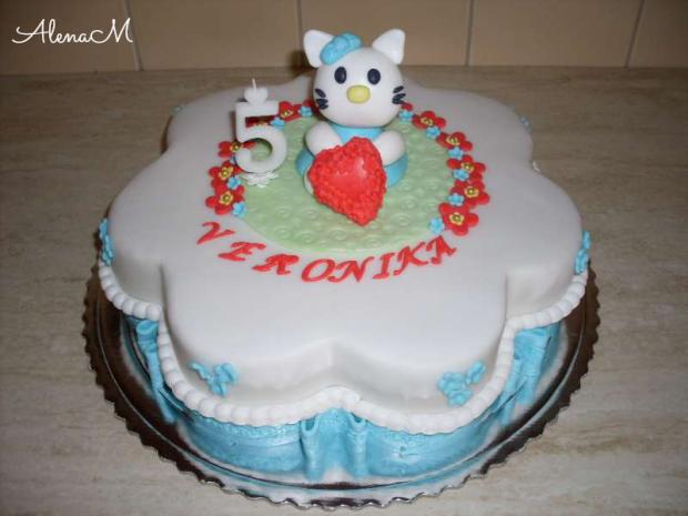 Narodeninová s Hello Kitty , torta, Rozprávkové torty Narodeninová s Hello Kitty , torta, Rozprávkové torty, AlenaM, 1