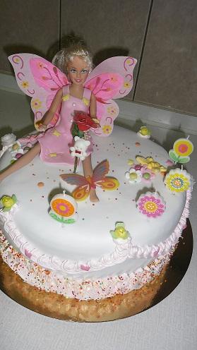 barbi-víla, torta, Torty pre dievčatá barbi-víla, torta, Torty pre dievčatá, Ivka29, 1