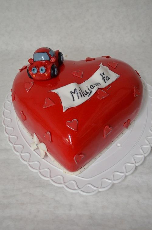 srdce, torta, Narodeninové torty, Denisa8, 1