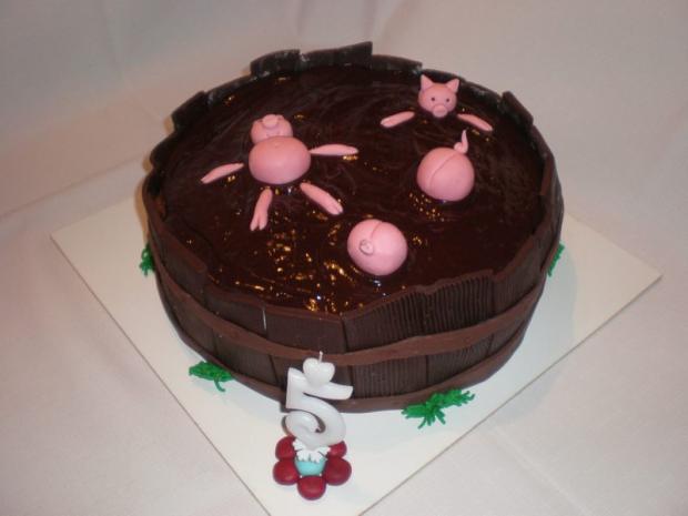 prasiatka v blate, torta, Torty so zvieratkami prasiatka v blate, torta, Torty so zvieratkami, luluhs, 1