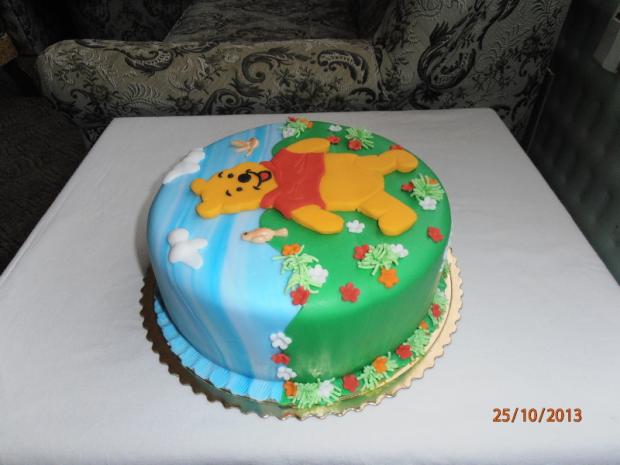 Macko Pu - iný pohľad, torta, Rozprávkové torty Macko Pu - iný pohľad, torta, Rozprávkové torty, nmiriam, 1