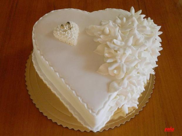 svadobné srdiečko, torta, Svadobné torty svadobné srdiečko, torta, Svadobné torty, sidorova, 1