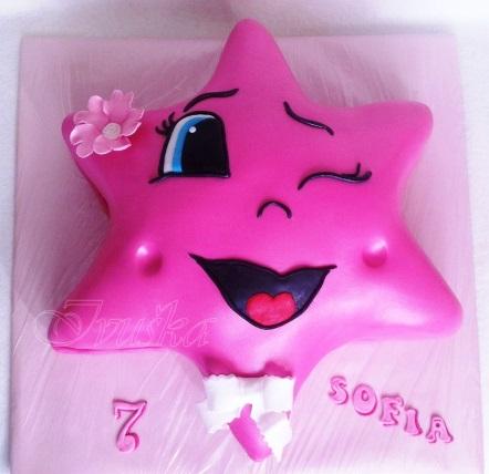 Hviezdička, torta, Ostané torty pre deti Hviezdička, torta, Ostané torty pre deti, likerik, 1
