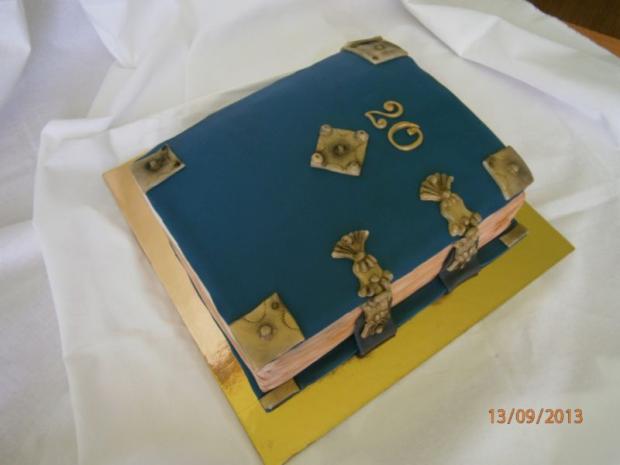kniha, torta, Narodeninové torty, zana79, 1