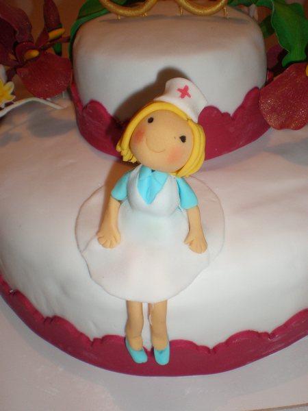 sestrička, torta, Ozdoby na torty, luluhs, 1