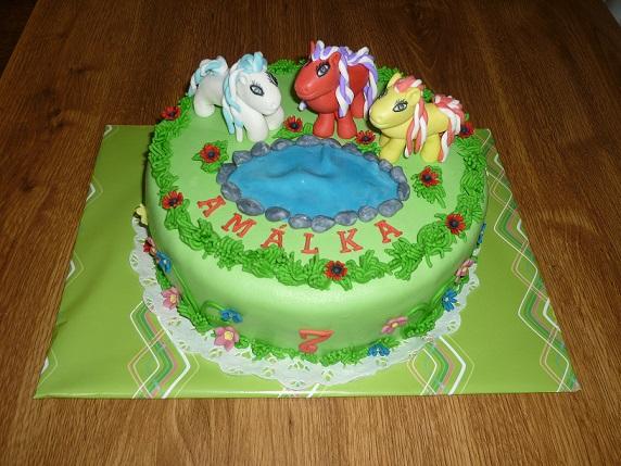 poníky, torta, Torty so zvieratkami poníky, torta, Torty so zvieratkami, jarka22, 1