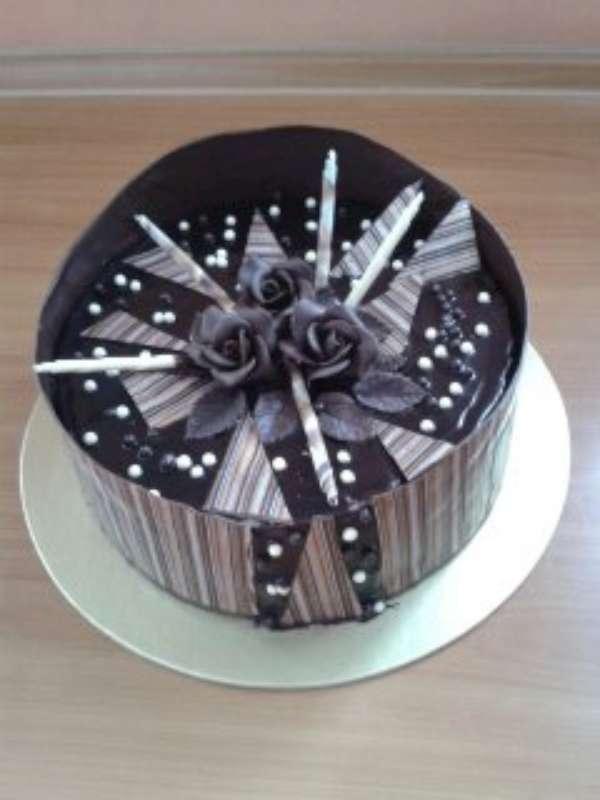 čokoládová, torta, Čokoládové torty, Macka, 1