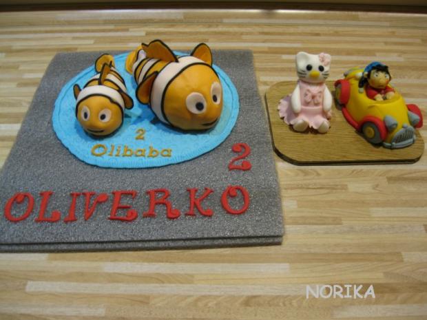 Ozdoby , torta, Torty so zvieratkami, norika, 1