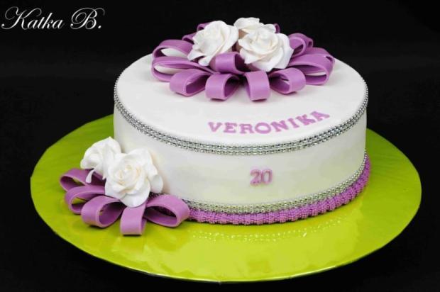 narodeninova s mašlou, torta, Narodeninové torty narodeninova s mašlou, torta, Narodeninové torty, cacarinka KatkaB., 1