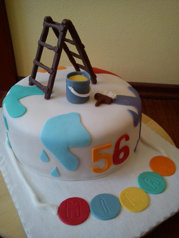 pre maliara, torta, Narodeninové torty, Ditulka, 1