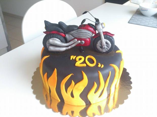 Harley, torta, Narodeninové torty, Neffi85, 1