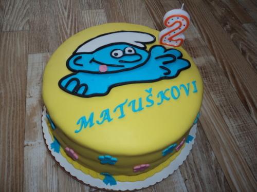 Šmolko, torta, Rozprávkové torty Šmolko, torta, Rozprávkové torty, Iffka, 1