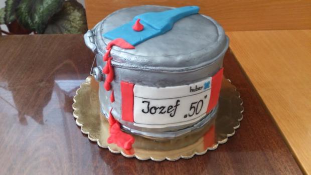 Plechovka s farbou, torta, Netradičné torty, Neffi85, 1