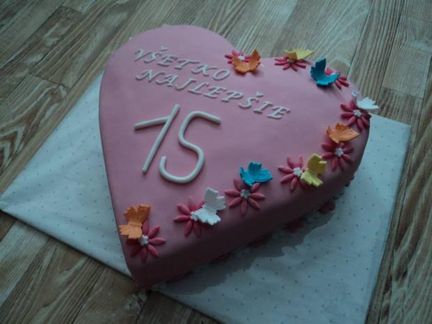 k 15. narodeninám, torta, Narodeninové torty, Iffka, 1