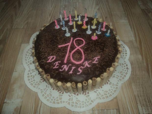 K 18. narodeninám, torta, Narodeninové torty, Iffka, 1