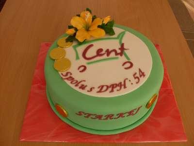 CENT 54, torta, Narodeninové torty CENT 54, torta, Narodeninové torty, Mária Vašová, 1