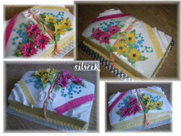 Dvojitá " 50 ", torta, Narodeninové torty, silwik, 1