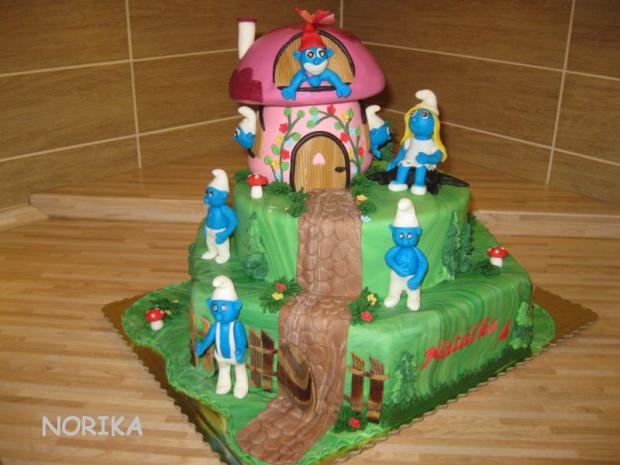 Smolkovia, torta, Rozprávkové torty, norika, 1