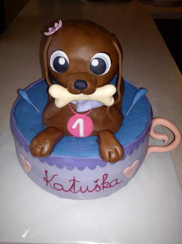 havko v šálke, torta, Torty pre dievčatá, Ditulka, 1