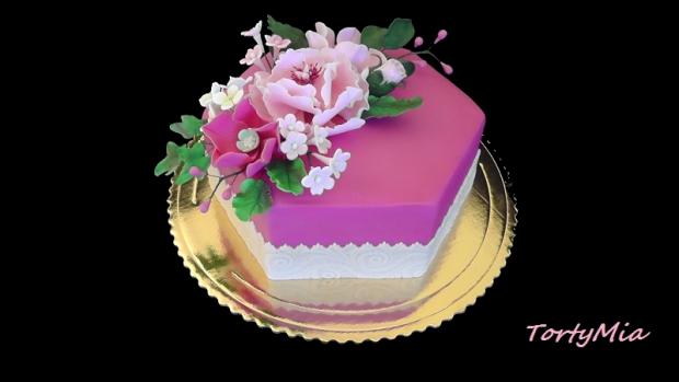 Cyklaménová, torta, Narodeninové torty Cyklaménová, torta, Narodeninové torty, TortyMia, 1