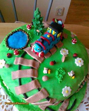 vlacik tomas, torta, Torty autíčka, vláčiky, matulka 2, 1