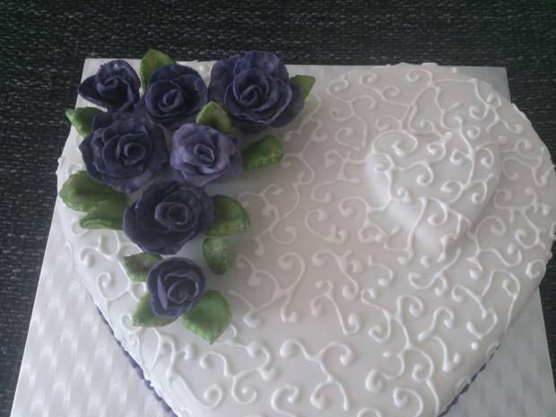 Srdce, torta, Svadobné torty, Neffi85, 1