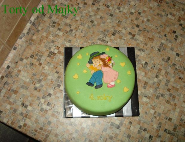 Ku 4. výročiu, torta, Narodeninové torty, drobecek, 1